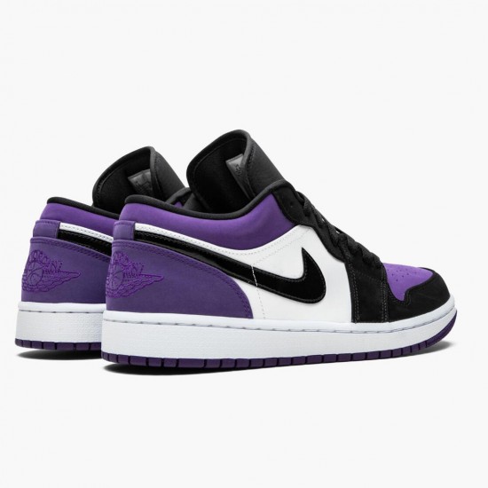 Nike Jordan 1 Low Court Purple 553558-125 Joggesko