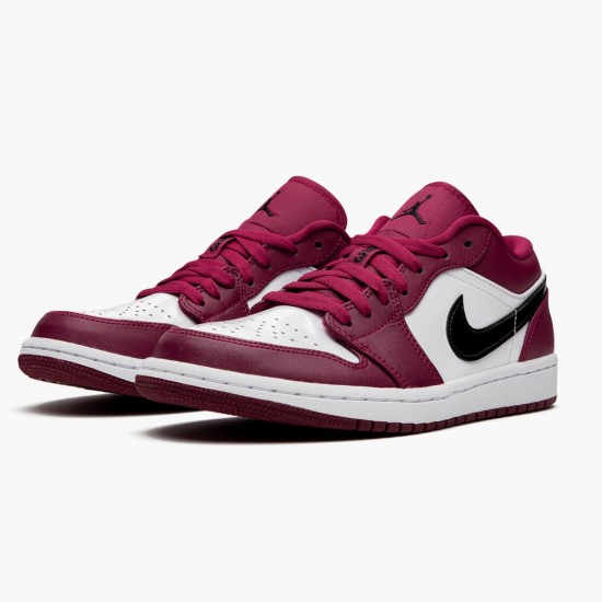 Nike Jordan 1 Retro Low Noble Red 553558-604 Joggesko