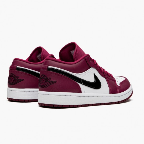 Nike Jordan 1 Retro Low Noble Red 553558-604 Joggesko