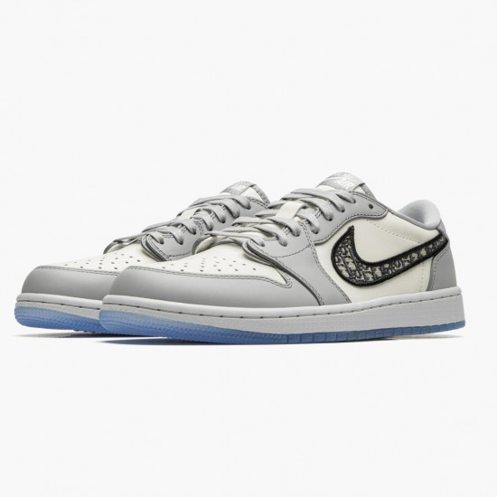 Nike Jordan 1 Retro Low Wolf Grey Sail Photoson Dust CN8608-002 Joggesko