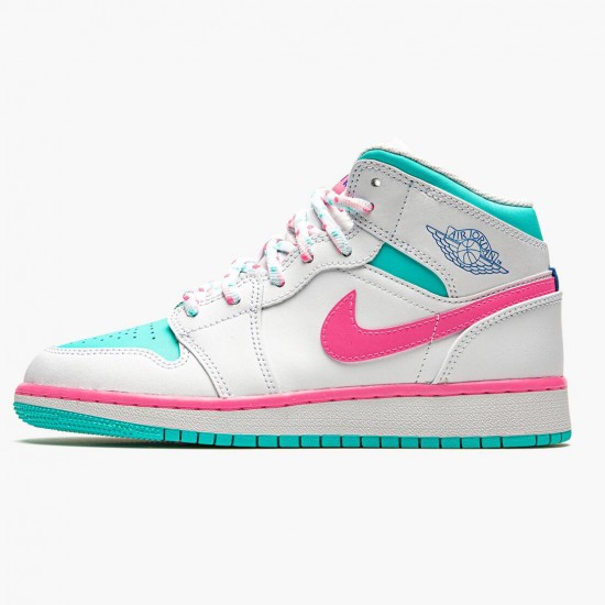 Nike Jordan 1 Mid Digital Pink 555112-102 Joggesko