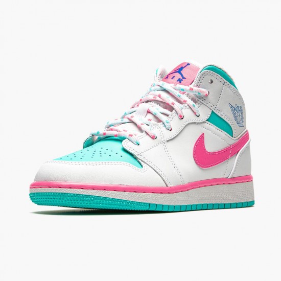 Nike Jordan 1 Mid Digital Pink 555112-102 Joggesko