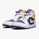 Nike Jordan 1 Mid Royal Blue Laser Orange 554724-131 Joggesko