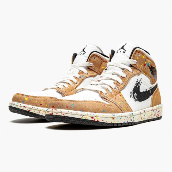 Nike Jordan 1 Mid SE Brushstroke DA8005-100 Joggesko