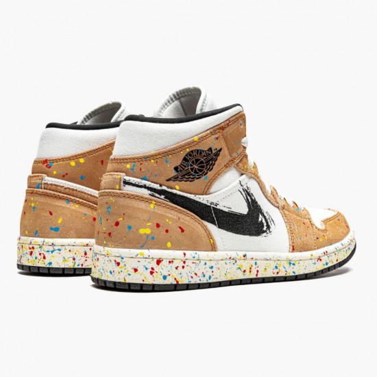 Nike Jordan 1 Mid SE Brushstroke DA8005-100 Joggesko