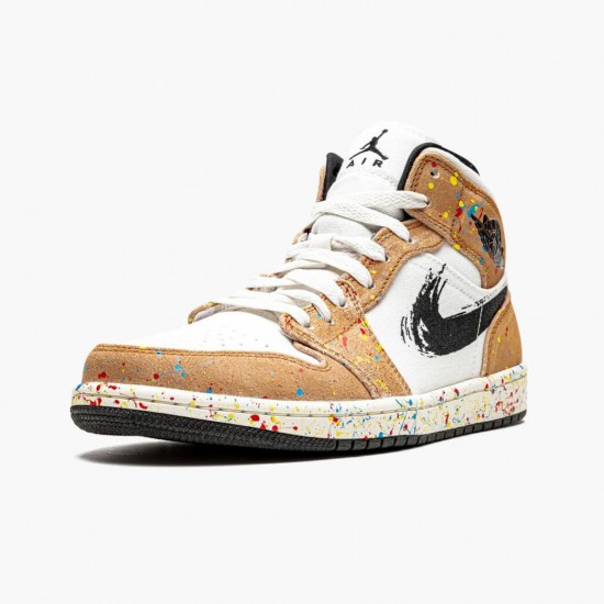 Nike Jordan 1 Mid SE Brushstroke DA8005-100 Joggesko