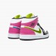 Nike Jordan 1 Mid White Black Cyber Pink CZ9834-100 Joggesko