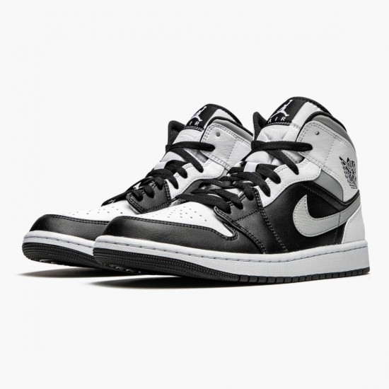 Nike Jordan 1 Mid White Shadow 554724-073 Joggesko