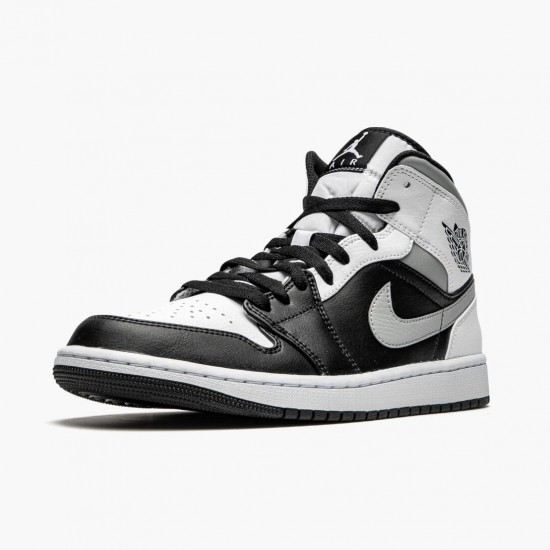 Nike Jordan 1 Mid White Shadow 554724-073 Joggesko