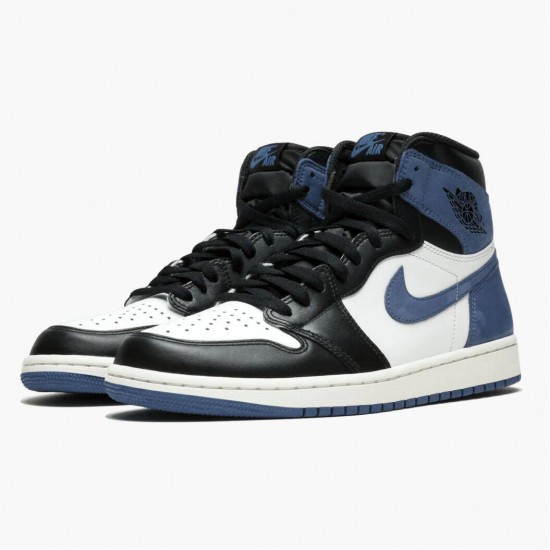 Nike Jordan 1 Retro High Blue Moon 555088-115 Joggesko