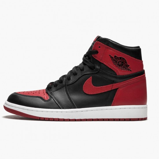 Nike Jordan 1 Retro High OG Banned Bred 555088-001 Joggesko