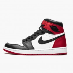 Nike Jordan 1 High OG Satin Black Toe CD0461-016 Joggesko