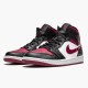 Nike Jordan 1 Mid Bred Toe 554724-066 Joggesko