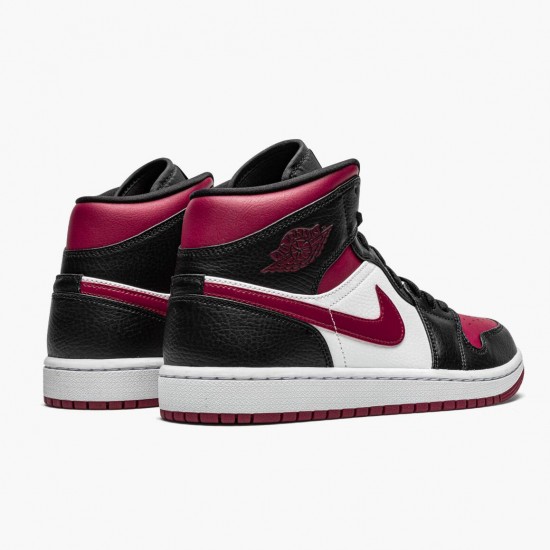 Nike Jordan 1 Mid Bred Toe 554724-066 Joggesko