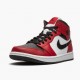 Nike Jordan 1 Mid Chicago Black Toe 554724-069 Joggesko