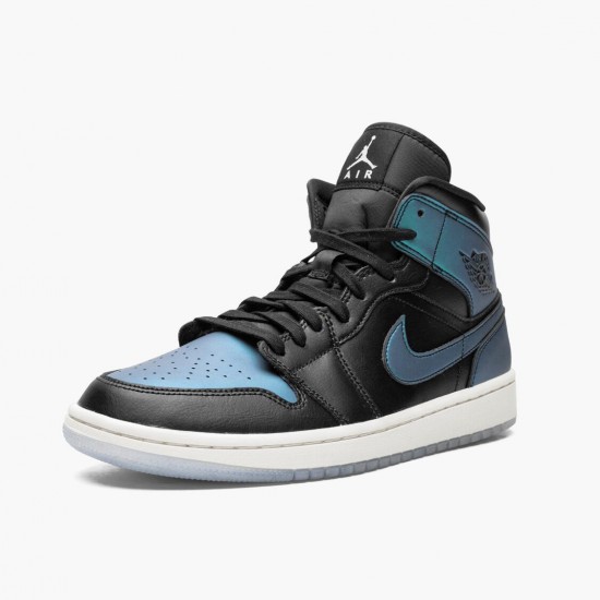 Nike Jordan 1 Mid Iridescent Black BQ6472-009 Joggesko