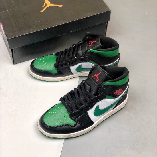 Nike Jordan 1 Mid Pine Green 554724-067 Joggesko