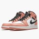 Nike Jordan 1 Mid Pink Quartz 555112-603 Joggesko