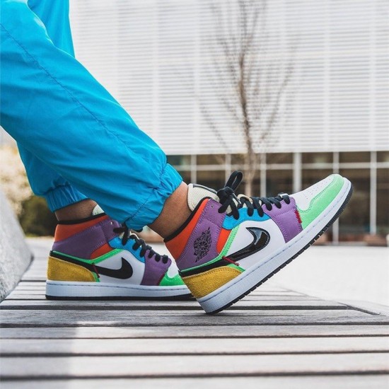 Nike Jordan 1 Mid SE Multicolor CW1140-100 Joggesko