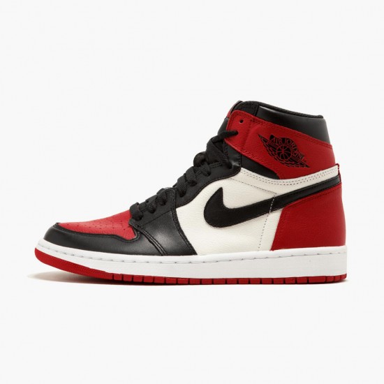 Nike Jordan 1 Retro High Bred Toe 555088-610 Joggesko