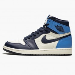 Nike Jordan 1 Retro High OG Obsidian University Blue 555088-140 Joggesko