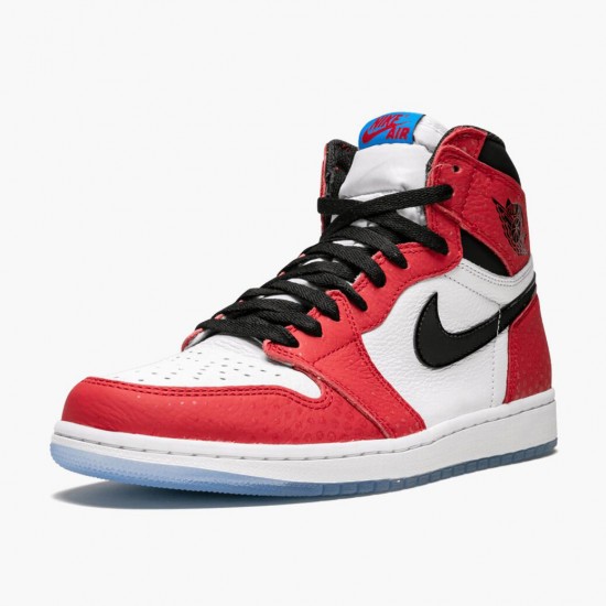 Nike Jordan 1 Retro High Spider Man Origin Story 555088-602 Joggesko