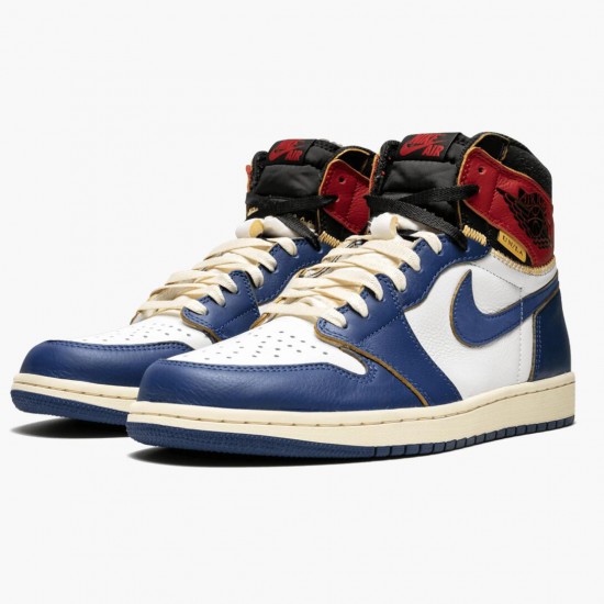 Nike Jordan 1 Retro High Union Los Angeles Storm Blue BV1300-146 Joggesko