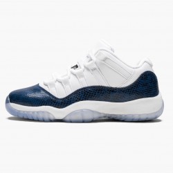 Nike Jordan 11 Low Navy Snakeskin CD6847-102 Joggesko