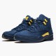 Nike Jordan 12 Retro Michigan BQ3180-407 Joggesko