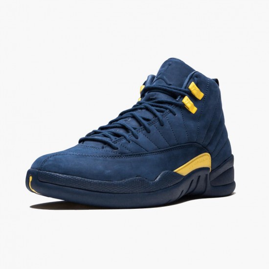 Nike Jordan 12 Retro Michigan BQ3180-407 Joggesko