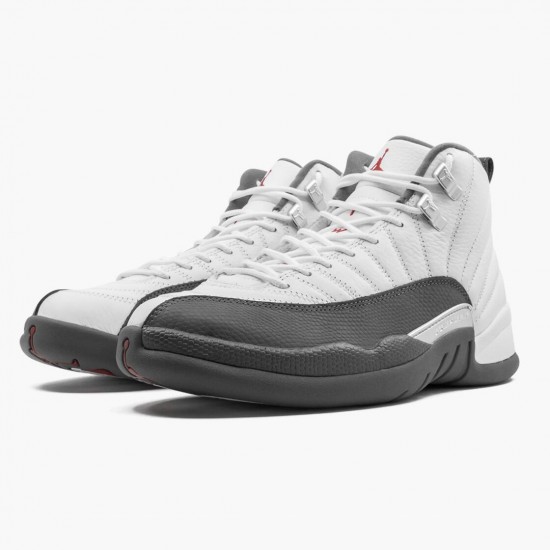 Nike Jordan 12 Retro White Dark Grey 130690-160 Joggesko