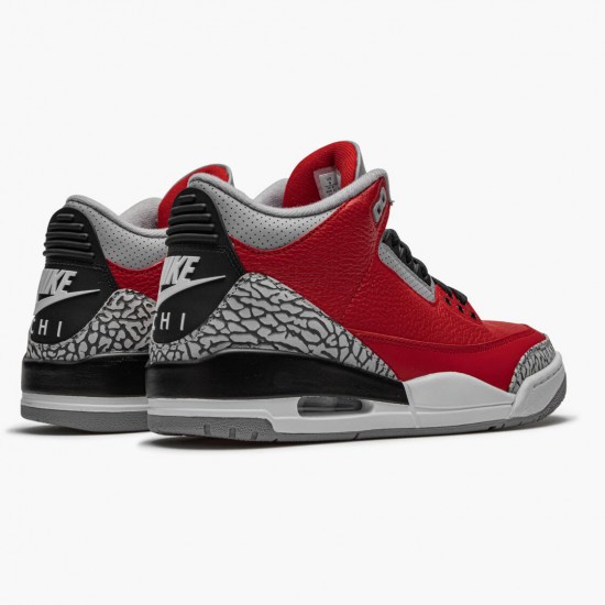 Nike Jordan 3 Retro Fire Red Cement CU2277-600 Joggesko