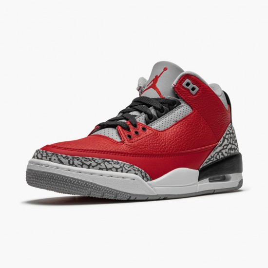 Nike Jordan 3 Retro Fire Red Cement CU2277-600 Joggesko