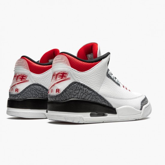 Nike Jordan 3 SE DNM Fire Red CZ6433-100 Joggesko