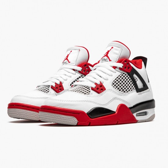 Nike Jordan 4 Retro OG GS Fire Red 2020 408452-160 Joggesko