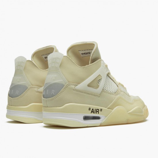 Nike Jordan 4 Retro Off-White Sail CV9388-100 Joggesko