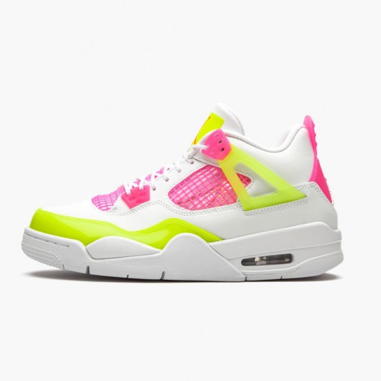 Nike Jordan 4 Retro White Lemon Pink CV7808-100 Joggesko