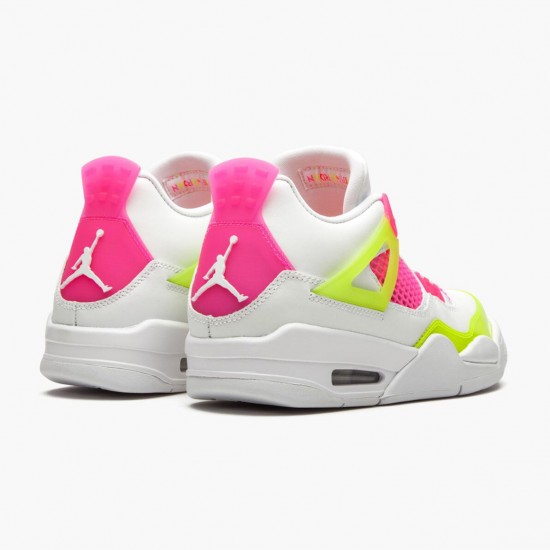 Nike Jordan 4 Retro White Lemon Pink CV7808-100 Joggesko