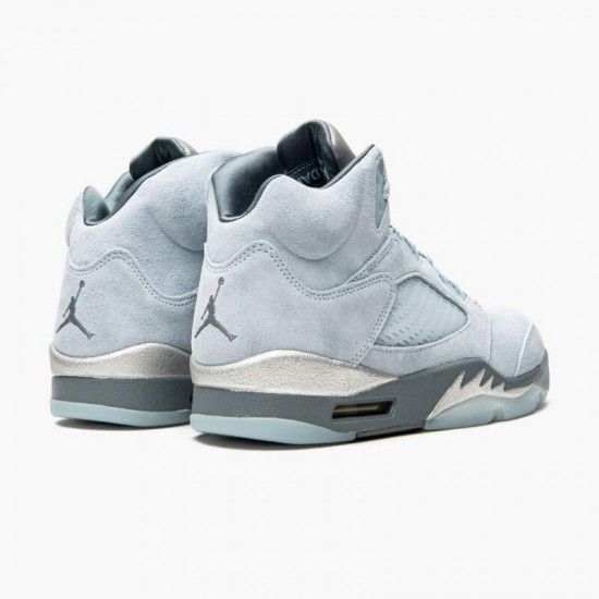 Nike Jordan 5 Retro Bluebird With Silver White DD9336-400 Joggesko