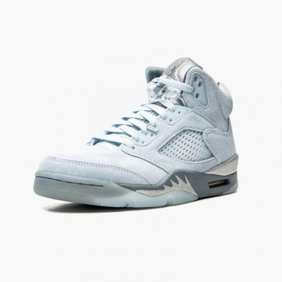 Nike Jordan 5 Retro Bluebird With Silver White DD9336-400 Joggesko