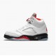 Nike Jordan 5 Retro Fire Red Silver Tongue DA1911-102 Joggesko