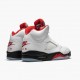 Nike Jordan 5 Retro Fire Red Silver Tongue DA1911-102 Joggesko