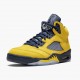 Nike Jordan 5 Retro Michigan 2019 AmarilloCollege Navy CQ9541-704 Joggesko