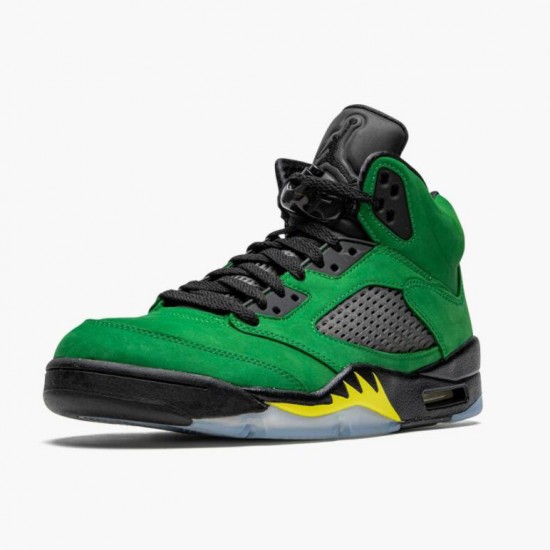 Nike Jordan 5 Retro SE Oregon Green Yellow CK6631-307 Joggesko