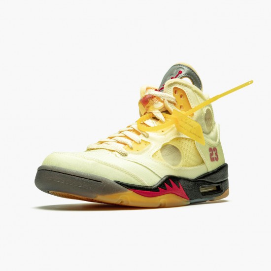 Nike Off-White x Air Jordan 5 Retro Sail DH8565-100 Joggesko