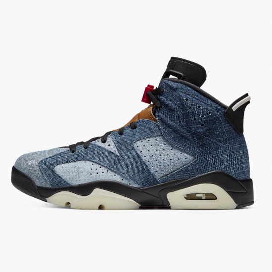 Nike Jordan 6 Retro Washed Denim 384664-060 Joggesko