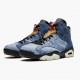 Nike Jordan 6 Retro Washed Denim 384664-060 Joggesko