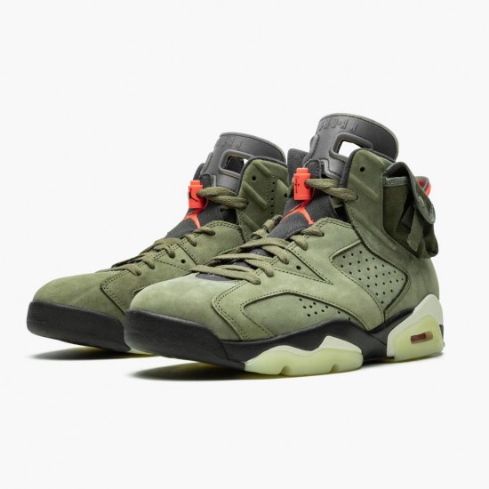 Nike Travis Scott x Air Jordan 6 Retro Olive CN1084-200 Joggesko