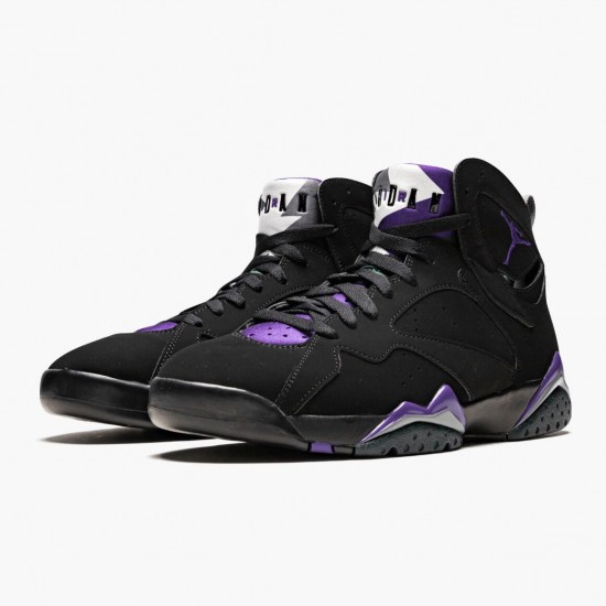 Nike Jordan 7 Retro Ray Allen Black Fierce Purpler Dark Stee 304775-053 Joggesko