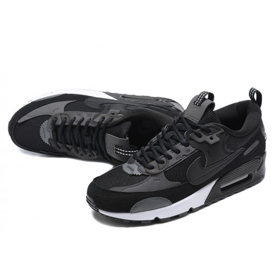 Herre Air Max 90 Futura Svart Hvit DM9922-003 Joggesko